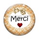 Cabochon Verre - merci