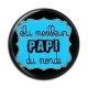 Cabochon Résine - élu meilleur papi du monde