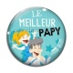 Cabochon Verre - le meilleur papy