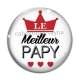Cabochon Verre - meilleur papy