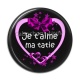 Cabochon Résine - je t'aime ma tatie