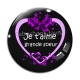 Cabochon Verre - je t'aime grande soeur