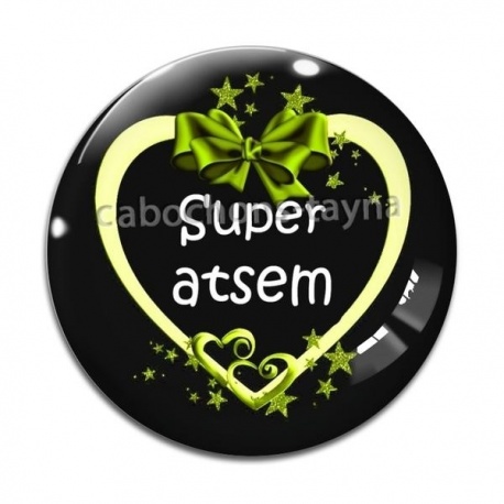 Cabochon Verre - super atsem