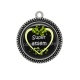 Pendentif Cabochon Argent - super atsem