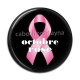 Cabochon Résine - octobre rose