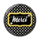Cabochon Résine - merci