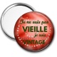 Miroir de poche - je ne suis pas vieille je suis vintage