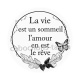 la vie est un sommeil, l'amour en est le rêve