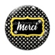 Cabochon Verre - merci
