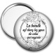 Miroir de poche - la beauté est dans les yeux de celui qui regarde