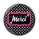 Cabochon Résine - merci