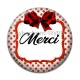 Cabochon Résine - merci
