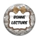Cabochon Verre - bonne lecture