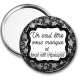 Miroir de poche - un seul être vous manque et tout est dépeuplé