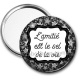 Miroir de poche - l'amitié est le sel de la vie