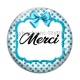 Cabochon Verre - merci