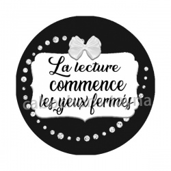 la lecture commence les yeux fermés