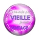 Cabochon Résine - je ne suis pas vieille je suis vintage
