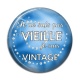 Cabochon Résine - je ne suis pas vieille je suis vintage