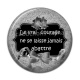 Cabochon Résine - le vrai courage ne se laisse jamais abattre