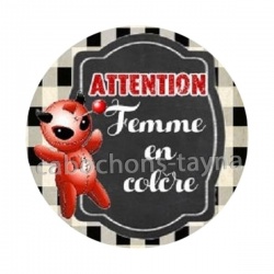 attention femme en colére
