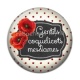Cabochon Résine - gentil coquelicots mesdames