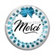 Cabochon Verre - merci