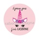 j'peux pas j'ai licorne