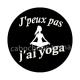  j'peux pas j'ai yoga