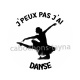  j'peux pas j'ai danse