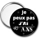 Miroir de poche - je peux pas j'ai 40 ans