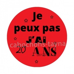 je peux pas j'ai 20 ans