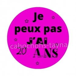 je peux pas j'ai 20 ans