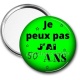Miroir de poche - je peux pas j'ai 50 ans