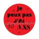 je peux pas j'ai 50 ans