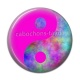 Cabochon Résine - yin yang