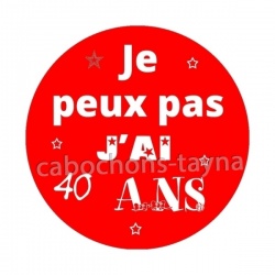 je peux pas j'ai 40 ans