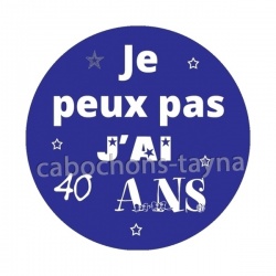 je peux pas j'ai 40 ans