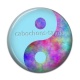 Cabochon Résine - yin yang