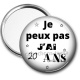 Miroir de poche - je peux pas j'ai 20 ans