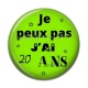 Cabochon Résine - je peux pas j'ai 20 ans