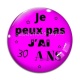 Cabochon Verre - je peux pas j'ai 30 ans