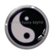Cabochon Verre - yin yang