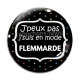 Cabochon Verre - j'peux pas j'suis en mode flemmarde