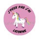 j'peux pas j'ai licorne