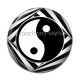 Cabochon Résine - yin yang