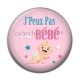 Cabochon Résine - j'peux pas j'ai bébé