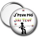 Miroir de poche - j'peux pas j'ai teuf