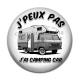 Cabochon Résine - j'peux pas j'ai camping car