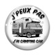 Cabochon Verre - j'peux pas j'ai camping car